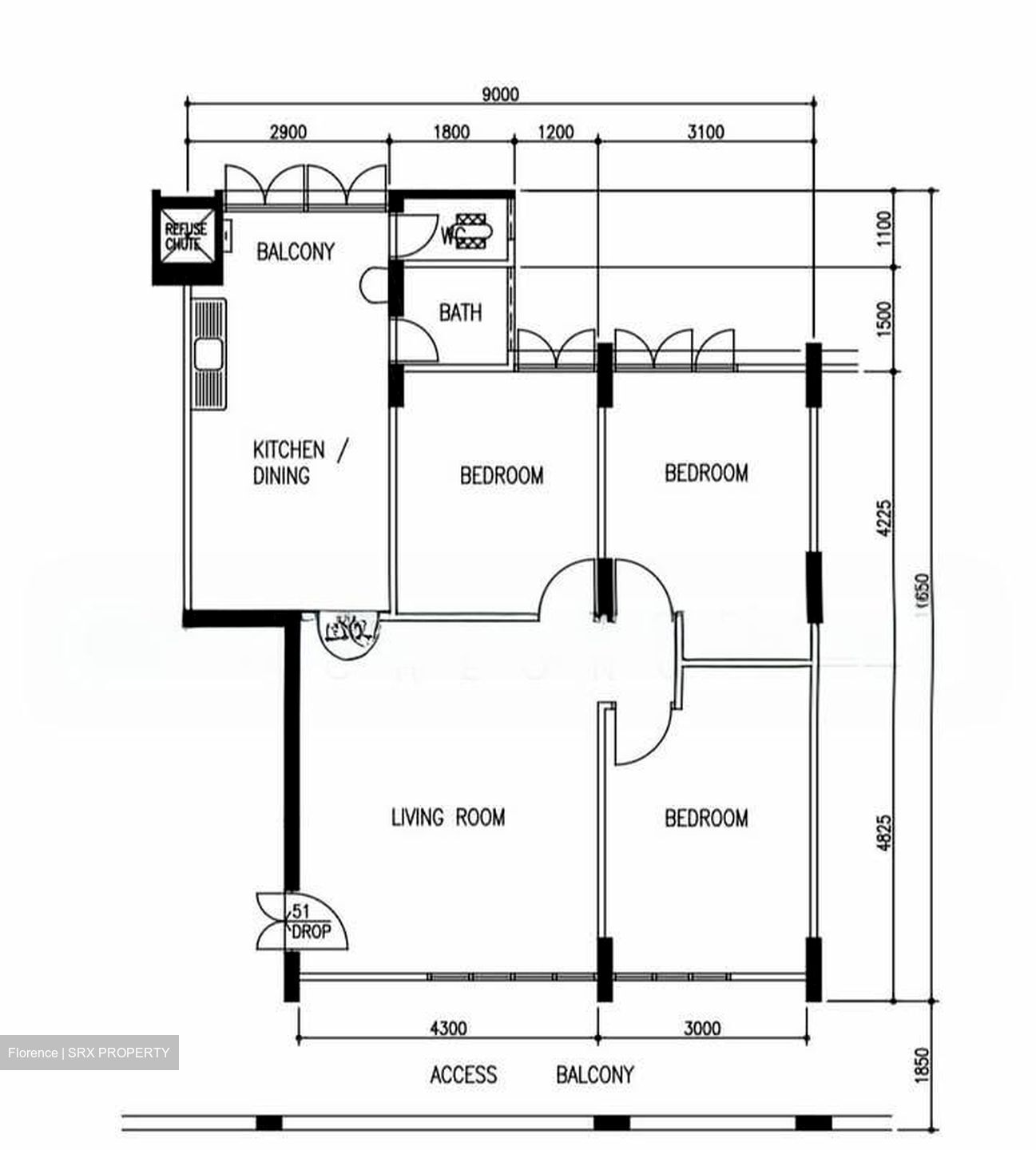 Blk 233 Bras Basah Complex (Central Area), HDB 4 Rooms #550539421
